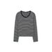 2023 Korean Style Color-Block Striped Long Sleeve T-Shirt Autumn New Casual Top Women's Loose Pullover Base Shirt_voghion.com