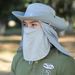 Cappello da sole da uomo e da donna con protezione per il viso - Protezione UV UPF 50+, asciugatura rapida e traspirante per escursionismo/pesca/campeggio_voghion.com