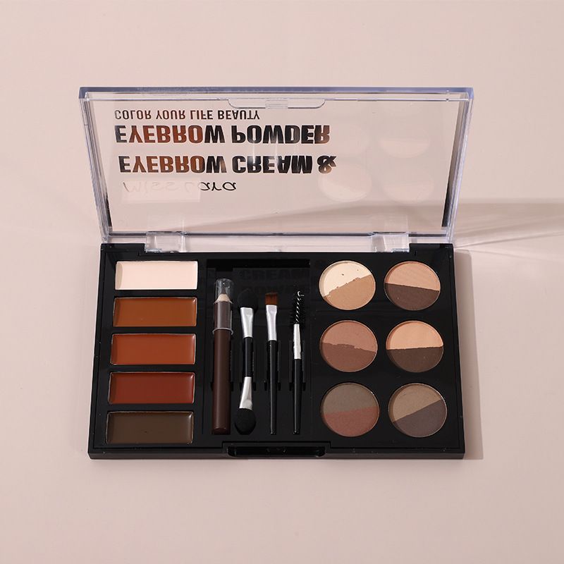 New Powder, Cream, Pen, Comprehensive Plate, Waterproof, Anti Sweating, Non Dizzy Makeup, Multi Color Eyebrow Powder_voghion.com