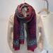 Scarf For Women Autumn Winter Original Design Soft Multi-color Ethnic Style Warm Printed Elegant Large Shawl_voghion.com
