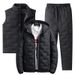 "Men's Winter 3-Piece Set – Thickened Hooded Jacket With Matching Pants (Windproof, Multi-Color, Sizes M-5XL)"_voghion.com