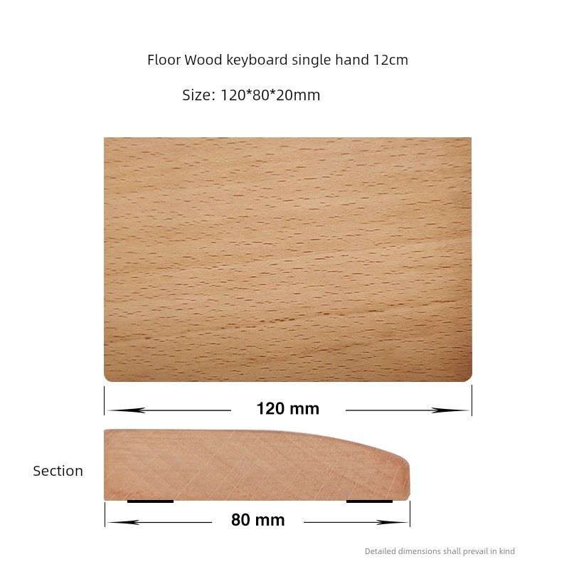 Unbeatable Quality Keyboard Support Mechanical Wooden Mouse Pad_voghion.com