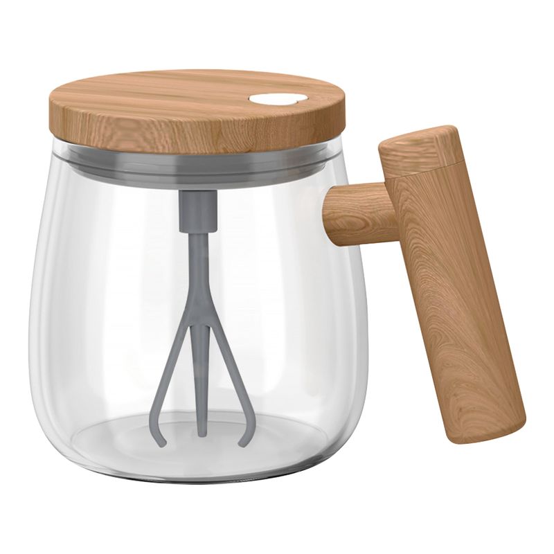 400 ml Mini przenośny blender do kawy i herbaty w kuchni Automatyczny elektryczny kuchenny kubek do mieszania gorącej czekolady i mleka_voghion.com