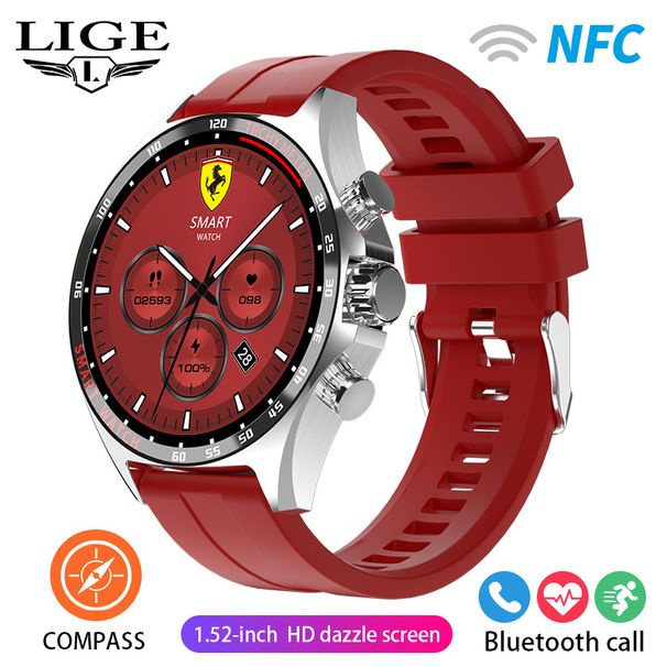 Long Lasting Sports Monitoring Watch Bluetooth Call Multi Function Sports Bracelet NFC Watch_voghion.com