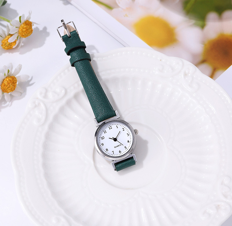 Student Simple Digital Thin Belt Quartz Exam Special Women's Watch_voghion.com
