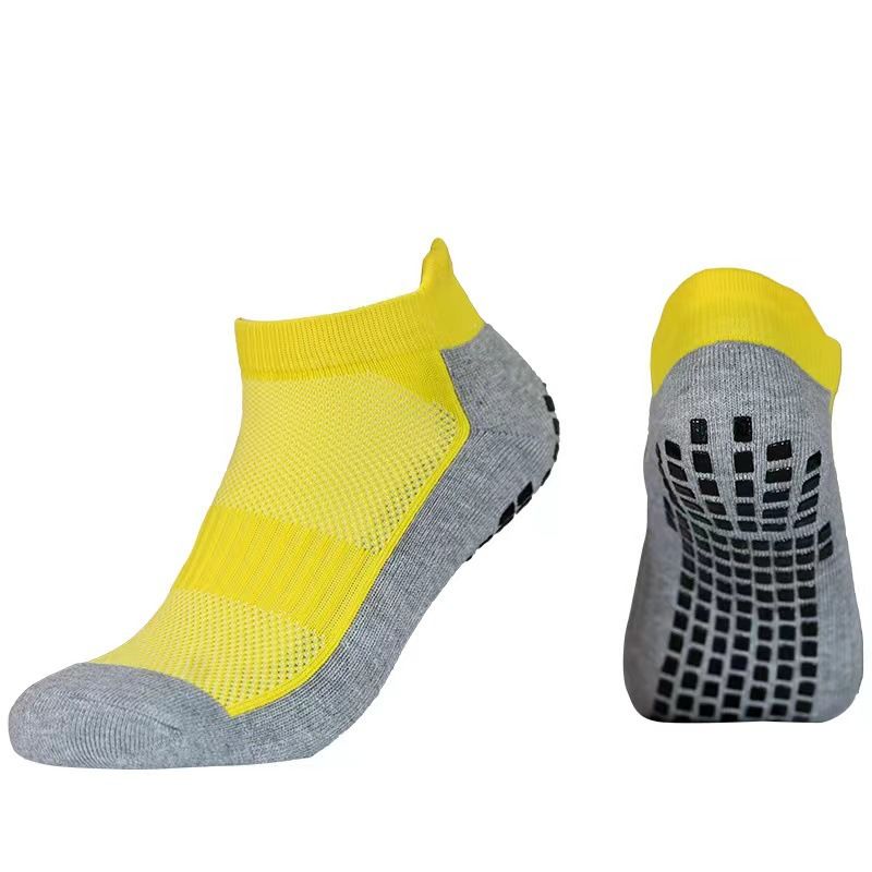 Mailibang Boat Socks Sports Socks Towel Bottom Non Slip Film Silicone No Fall Heel Socks Basketball Football Socks Dotted Socks_voghion.com