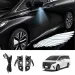Per Toyota ALPHARD/VELLFIRE40 Series 2023 2024 2025 Specchietto retrovisore per auto Luce di proiezione a LED con motivo ad ali d'angelo Luci di benvenuto, Play & Plug_voghion.com