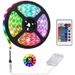 Bande lumineuse LED RGB portable avec télécommande – Puces 5050/2835, fonctionne sur piles 5 V, étanche, pour rétroéclairage TV et décoration intérieure_voghion.com