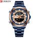 Men's Digital Sports Watch With Large Round Dial, Water Resistant, Alarm, Calendar, Week Display - Casual Quartz Wristwatch_voghion.com