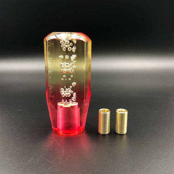 15cm Acryl Schaltgetriebe Kristall Schaltknauf Schalthebel Griffkopf mit Adaptern Autozubehör_voghion.com