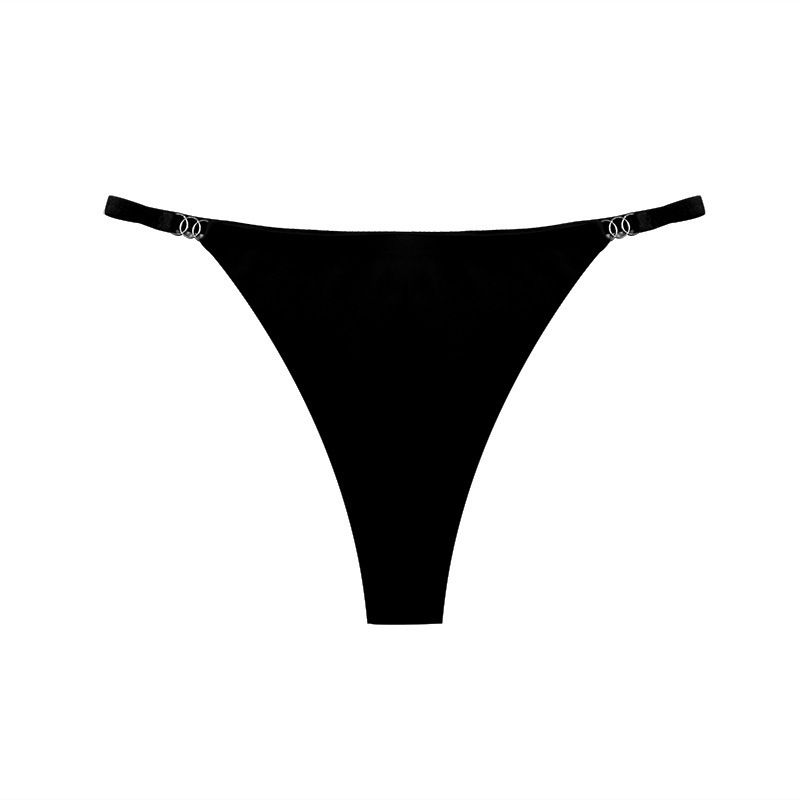 Women's Clothing New Sexy Simple Seamless Low-waist Sexy Triangle Underwear Buttocks T-shaped Sports Underwear_voghion.com
