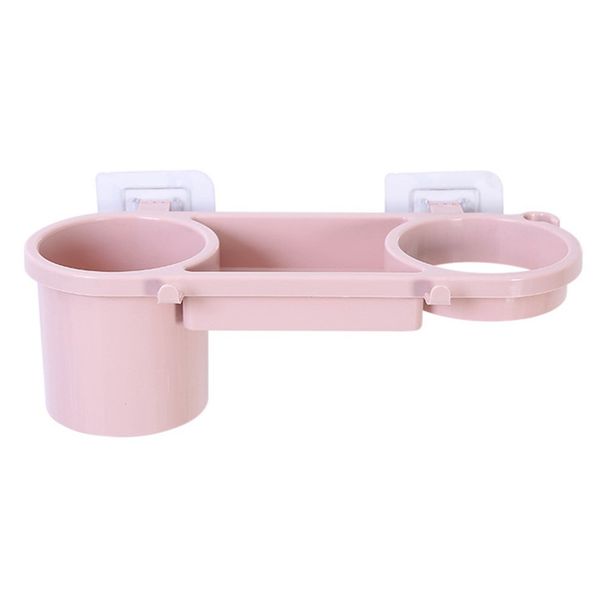 Soporte de pared para secador de pelo (3 unidades), fabricado en ABS, resistente, con adhesivo. Ideal para el baño._voghion.com