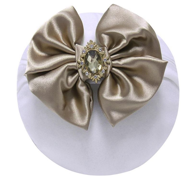 M89E Cintas para el pelo con lazo para bautizo de bebé, diademas con lazo grande para niño pequeño_voghion.com