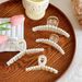 Pearl hårnål Söt koreansk version av baksidan av huvudet Hårklämma Super Temperament Shark Clip Super Fairy Bun Princess Head Clip_voghion.com