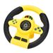 360° Rotating Kids Steering Wheel Toy With 2 Buttons & Realistic Sound Effects - Interactive Pretend Play Car Toy For Children Ages 4-6 (Red/Yellow,_voghion.com