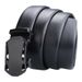 New Hot Selling Belt Hot Selling Black Sports Car Automatic Buckle Men's Belt Wrapped Edge Belt Head Temperament Versatile_voghion.com