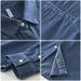 Retro Denim Long Sleeved Shirt For Men, Fashionable And Versatile, Artistic And Casual Loose Top_voghion.com