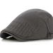 Hat Summer Duckbill Thin Style Middle-aged Elderly Dad Spring And Autumn British Beret Sunshade Forward Cap For Men_voghion.com