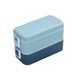 New Lunch Box Bento Box For Student Office Worker Double-layer Microwave Heating Lunch Container Food Storage Container_voghion.com