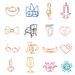 Factory production color special-shaped paper clip creative modeling paper clip cute cartoon bookmark clip_voghion.com