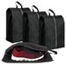Durable Polyester Travel Shoe Bag With Dustproof Design - Extra Large (42x24x18cm) & Multi-Size Options - Modern Minimalist Organizer_voghion.com
