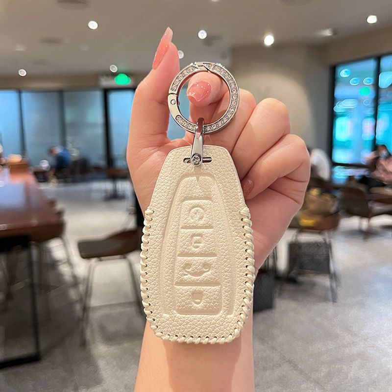 Ensemble de clés spécial Geely Borui Panda Mini Vision X3 Boyue X6 Pack GL Emgrand GS King Kong S1 Coque en cuir véritable_voghion.com