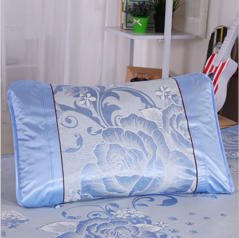 Cooling Tencel Pillowcase Set (2-Pack) - Breathable Summer Pillow Cover For Adults & Students, Soft & Hypoallergenic (Envelope Closure, Standard Size)_voghion.com