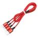 1,2 m 3 in 1 geflochtenes Nylon-Multi-USB-Schnellladekabel Micro-USB Typ C für Xiaomi Samsung Android-Telefon-Ladekabel_voghion.com