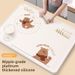Bear Thickened Antibacterial Food Grade Silicone Dough Home Use Rolling Baking Board Kneading Mat_voghion.com