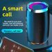 518 Smart AI Bluetooth Subwoofer High Volume Announcement Device Card Slot Wireless Gift Small Speaker Box_voghion.com