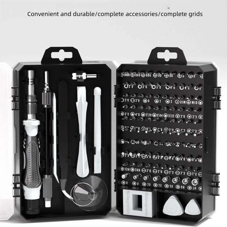 【】Zestaw wkrętaków 115 w 1, mocny magnetyczny, o wysokiej twardości, do demontażu i naprawy, precyzyjne bity Torx_voghion.com