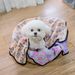 Pet Coral Fleece Flannel Cat Quilt Bed Mat Dog Blanket_voghion.com