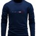 Maglia a compressione ad alte prestazioni da uomo – Top da corsa e palestra altamente elastico (S-XXXL, nero/bianco/blu navy)_voghion.com