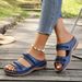 Damenschuhe Große Größe Flip-Flops Damen Flache Sandalen Damen_voghion.com