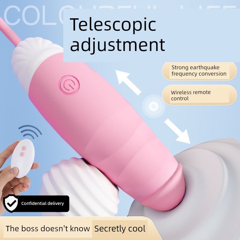 Female Professional Masturbation Climax Strong Shock Mute Portable Sexy Outing Toy Wireless Remote Control Yin Licking_voghion.com