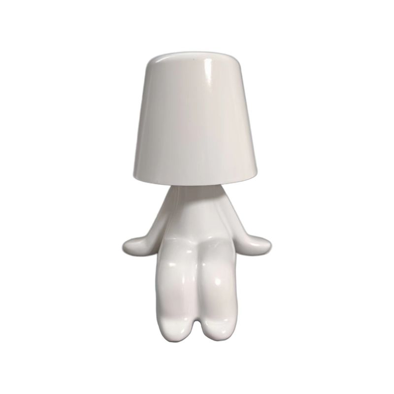 Design creativ de inducție Little Golden Lampă de masă Thinker Atmosphere Lampă decorativă pentru cap de pat Lampă tactilă de noapte_voghion.com