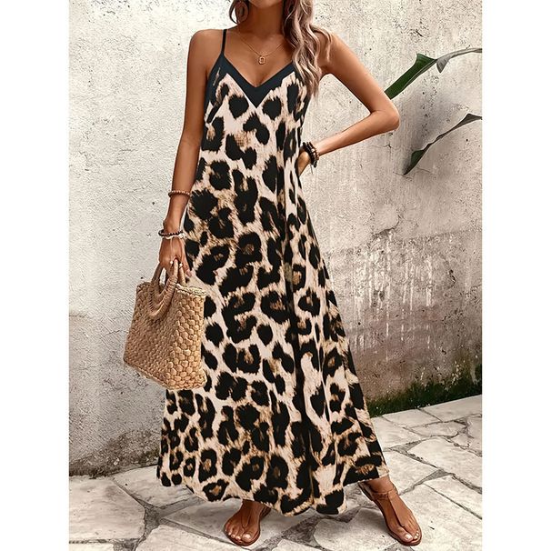 Sleeveless Casual New Women's Leopard Print Camisole_voghion.com