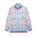 Men's Long Sleeve Printed Beach Shirt Cardigan CASA_voghion.com