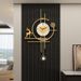 Modern Rectangle Wall Clock – Silent Sweep Movement Battery Operated With LED Backlight Option For Living Room Decor (Multiple Sizes & Styles)_voghion.com