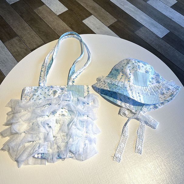 Spring Atmospheric Korean Style Sweet Cute Small Broken Flowers Fisherman Hat Ladies Multifunctional Handbag Summer Parasol_voghion.com