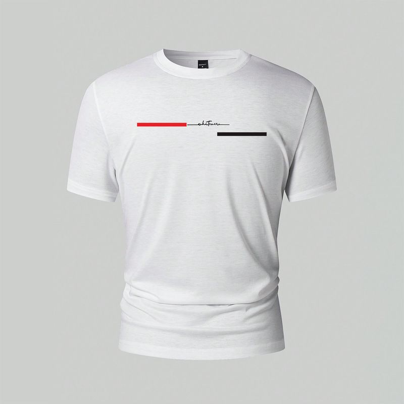 Cross Border Herren Kurzarm T-Shirts Frühling und Sommer Freizeit Sport Mode Heiße Verkaufende Tops_voghion.com