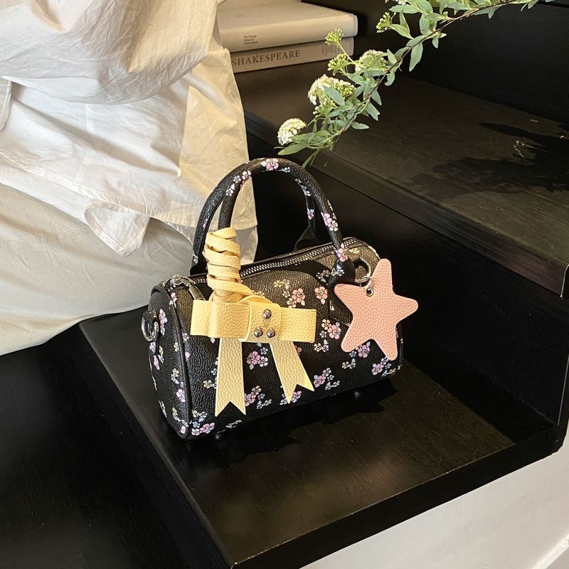 Umhängetaschen für Damen, süße Schleifentasche, Mini-Handtasche für Mädchen, Umhängetasche mit einer Schulter_voghion.com