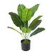 Simulering bonsai grønne planter Rejsende bananparadisfugl Nordisk bananblad grønne planter havedekoration buket landskabspleje træ_voghion.com