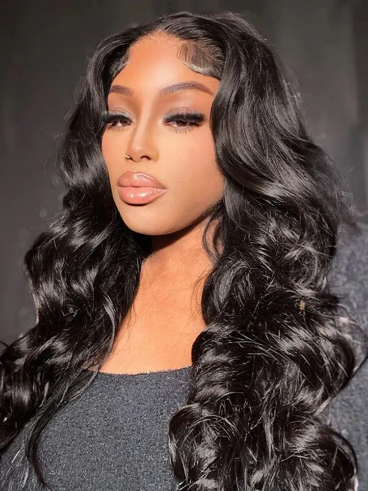 Body Wave 360 Lace Front Echthaarperücken 180% Dichte_voghion.com