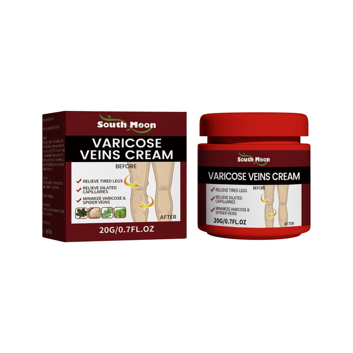 Moon Repair Zuidveneuze Massage Varicocele Relief Been Vasculaire Uitpuilende Pijncrème_voghion.com