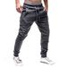 Herren-Sporthose, Kordelzug, Herren, kleiner Fußverschluss, modische Jogginghose_voghion.com