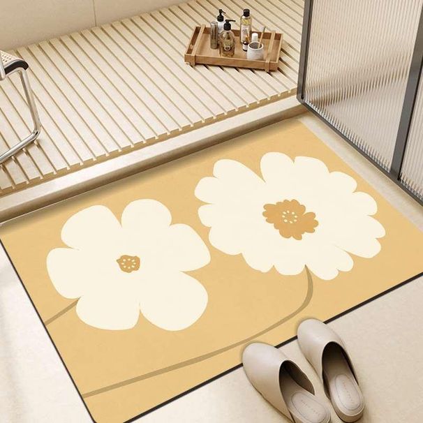Home Furniture diatom mud bathroom floor mats non slip quick drying household toilet door mats absorbent foot pads_voghion.com