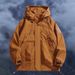 Autumn outdoor assault men's hiking and mountaineering suit windproof waterproof American functional casual jacket_voghion.com