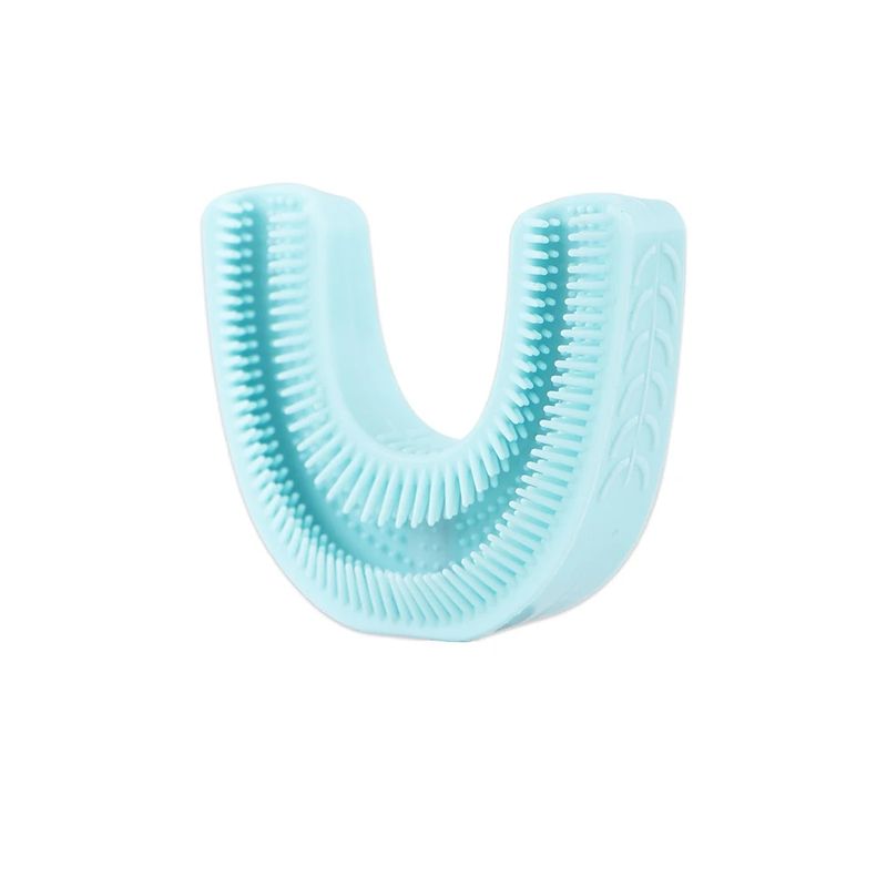 Electric Toothbrush Kids U-shaped Sonic Smart Ultrasonic Tooth Brush 360 Degrees Teeth Whitening for Children IPX7_voghion.com