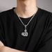 New Iced Out Muslims Allah Pendant Necklace Gold Silver Color Pave Zircon Allah Letter Charm Women Men Hip Hop Jewelry_voghion.com